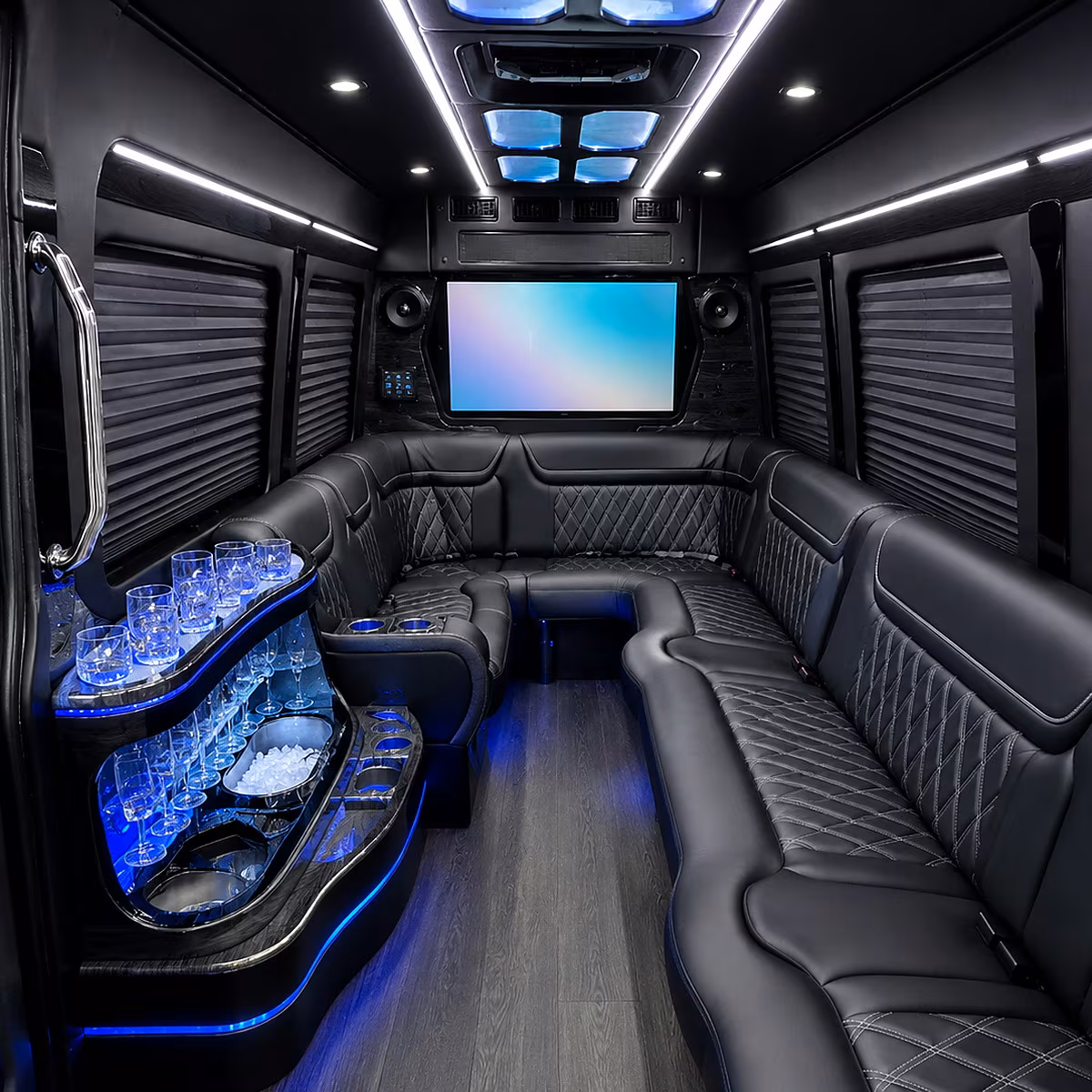 across chino california party bus rental