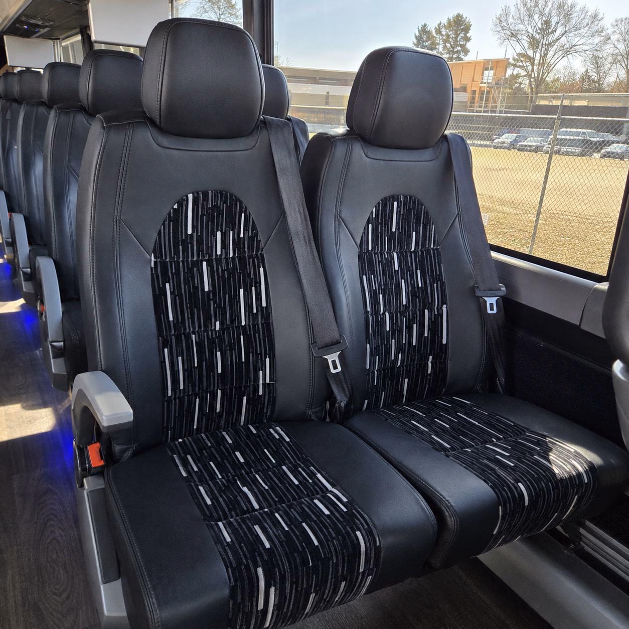 chino government military transportation onboard seating