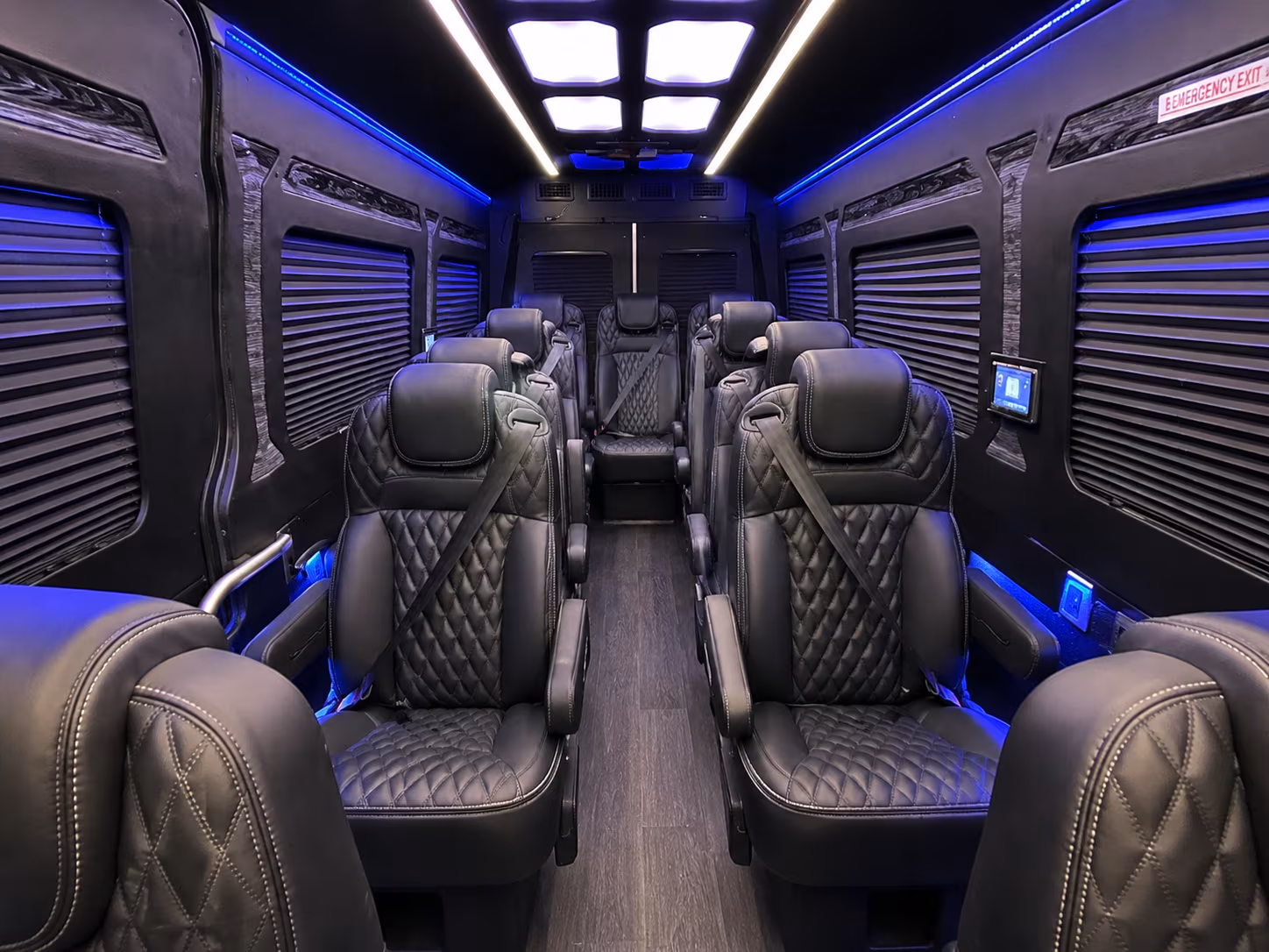 chino school event transportation onboard seating