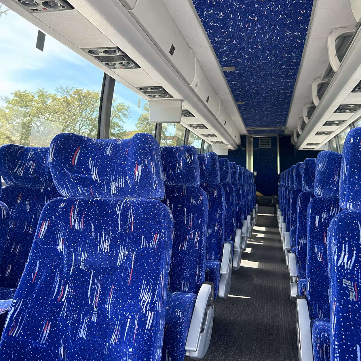 chino sporting event transportation onboard seating