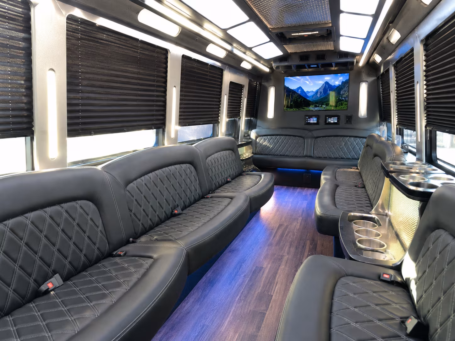 holiday party bus rental