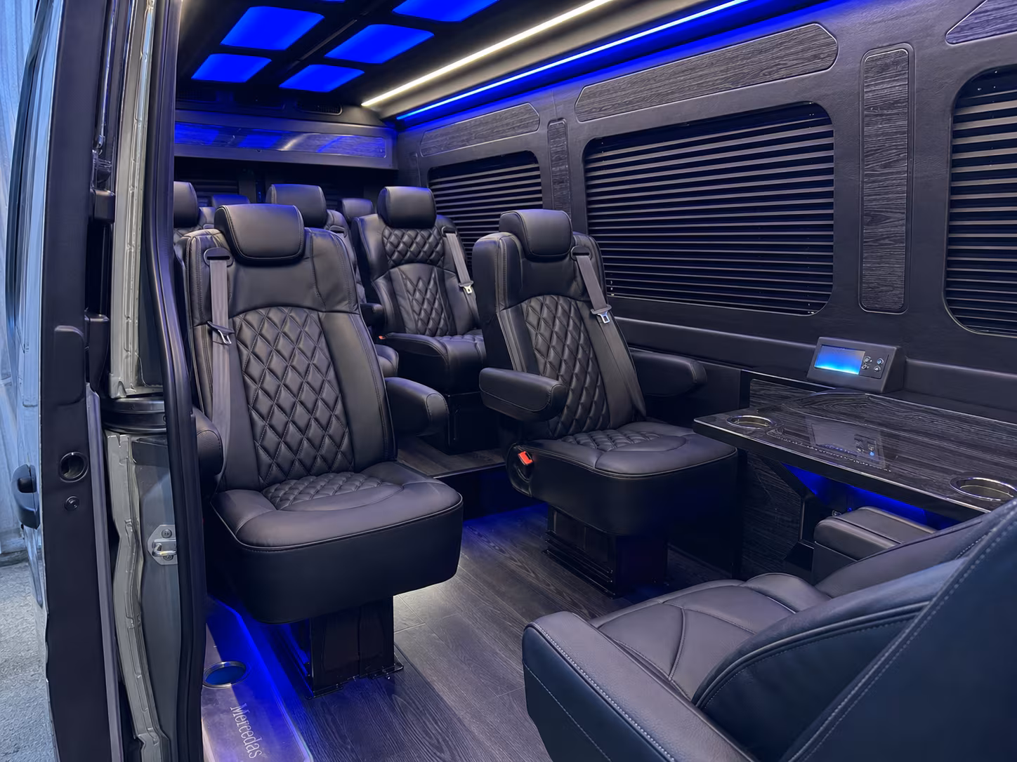 sprinter van transportation for groups and events across chino